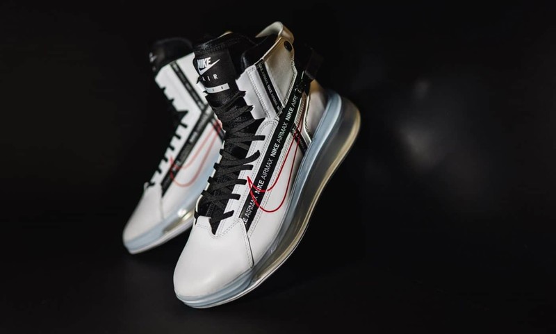 Nike air max 720 hot sale saturn white and red